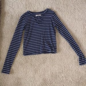 Women’s Holister Ribbed Long Sleeve Top